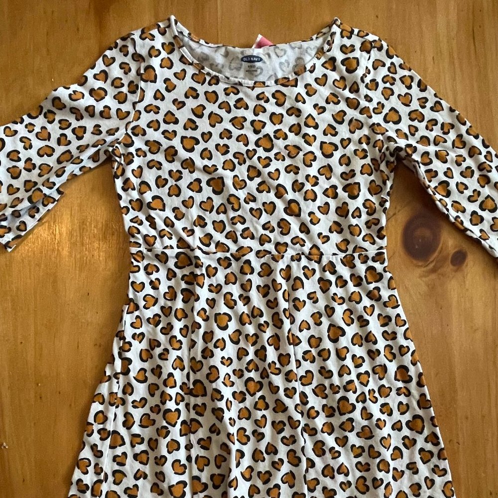 Cheetah print skater dresses
